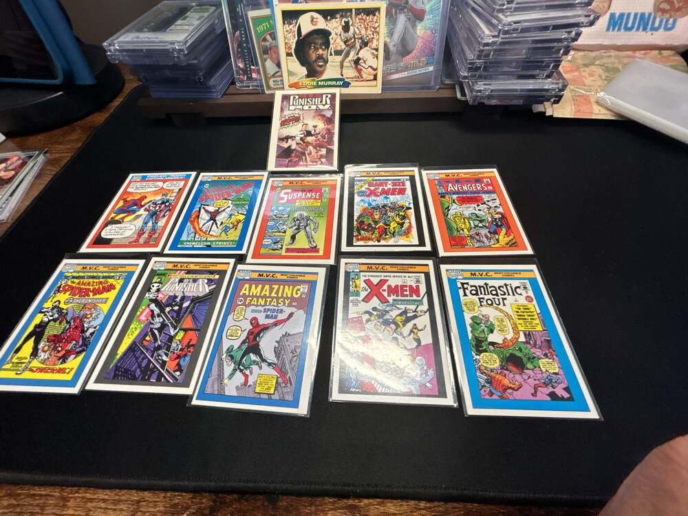 1990 Impel Marvel Most Valuable Comic MVC Trading Cards Lot of 10